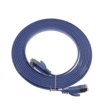 Hochleistungs-SSTP Cat6a flaches Patchkabel